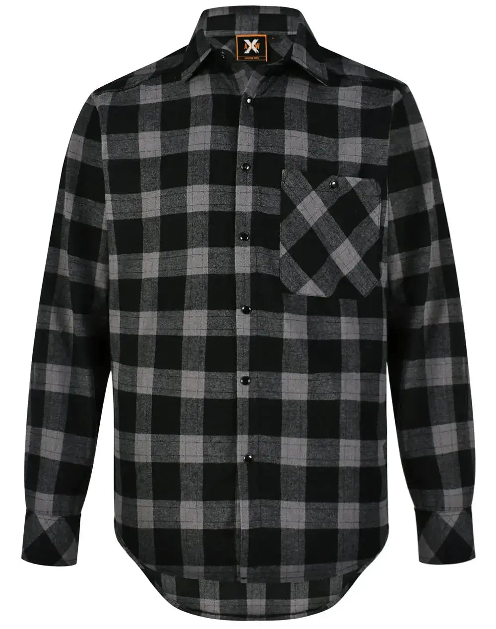 Winning Spirit Unisex Classic Flannel Plaid Shirt WT11 Winning Spirit