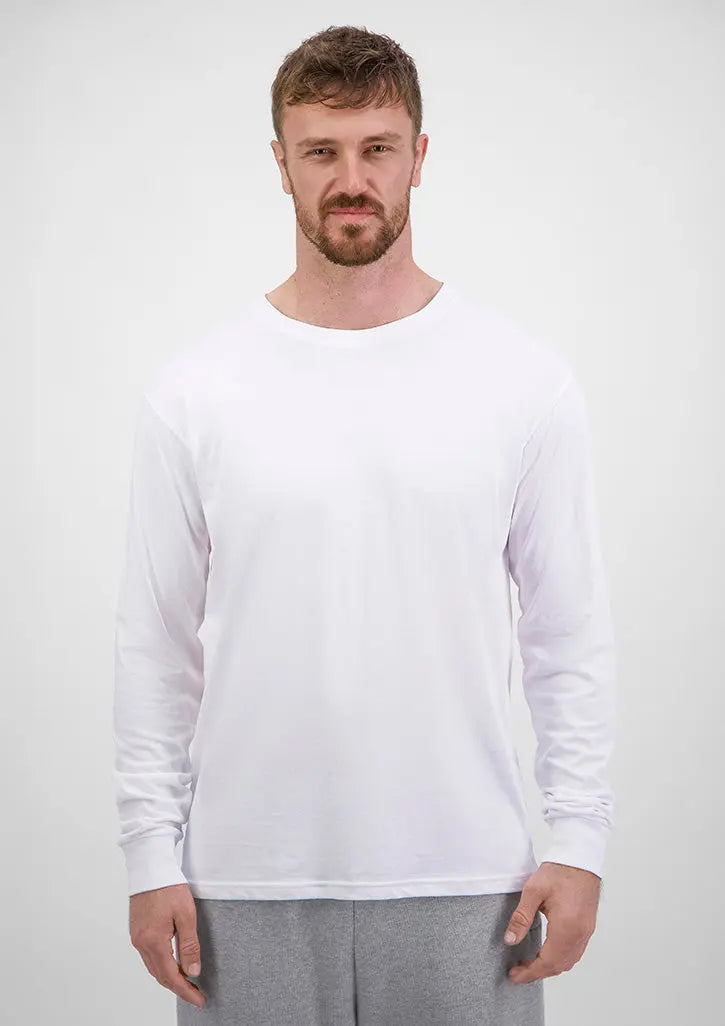 Goodmates Men's Basic Long Sleeve Tee X1002M  Metro Workwear