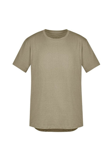 Mens Streetworx Tee Shirt ZH135 Work Wear Syzmik Light Khaki XS 