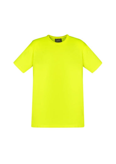 Mens Hi Vis Tee Shirt ZH290 Work Wear Syzmik Yellow XXS 