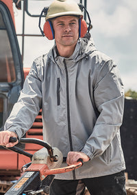 Syzmik Workwear Unisex Super Light Packable Rain Jacket ZJ260