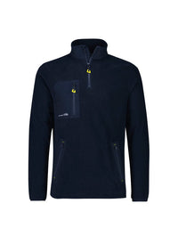 Syzmik Workwear Unisex Streetworx 1/4 Zip Polar Fleece ZT210 Work Wear Syzmik Navy XXS 