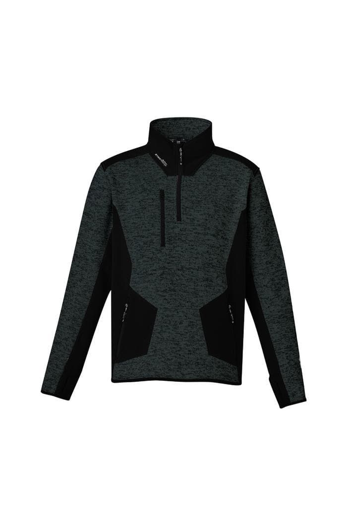 Unisex Streetworx Reinforced 1/4 Zip Pullover ZT380 Work Wear Syzmik XXS Gunmetal/Black 