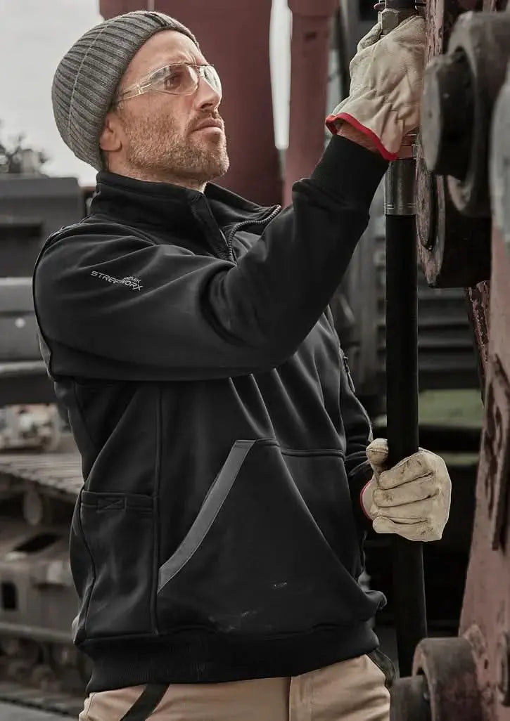 Syzmik Workwear Unisex Streetworx Water Resistant 1/4 Zip Pullover ZT665 Syzmik