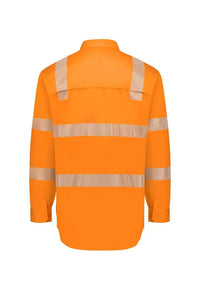 SYZMIK Men's VIC rail Segmented Tape Shirt ZW682 - City Workwear
