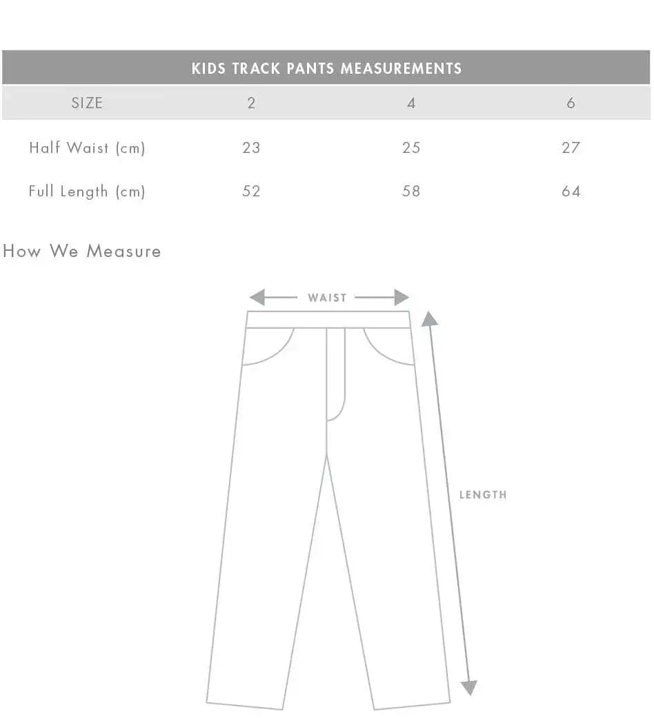 As Colour kids track pants 3023 Metro Workwear.