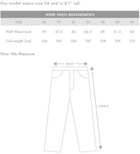 As Colour Men's work pants 5907 Metro Workwear.