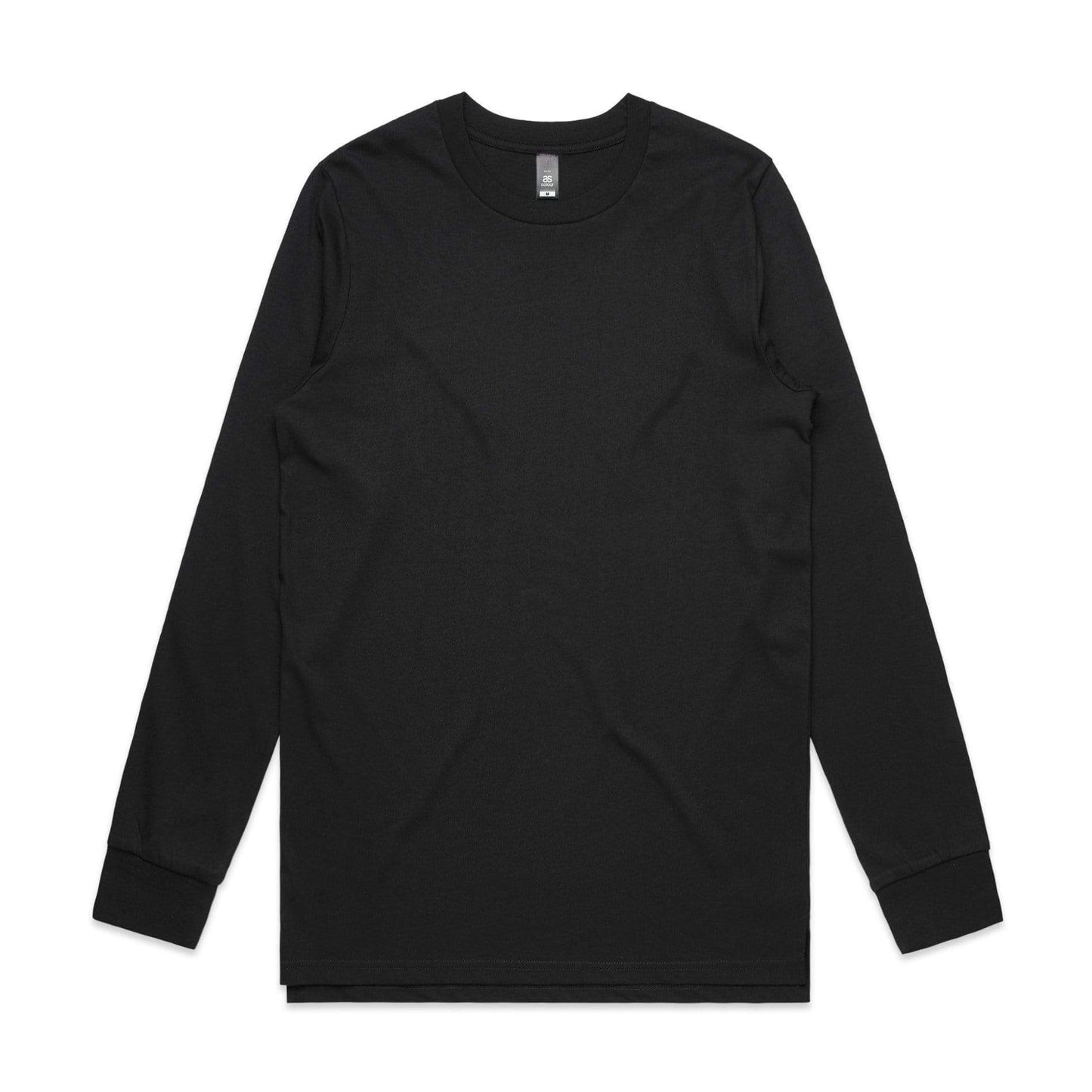 As Colour Men's base L/S tee 5029 Casual Wear As Colour BLACK SML 