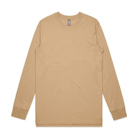 As Colour Men's base L/S tee 5029 Casual Wear As Colour TAN SML 