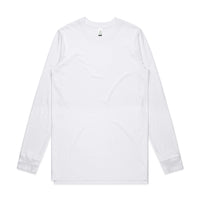 As Colour Men's base organic L/S tee 5029G Casual Wear As Colour WHITE XSM 