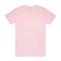 As Colour Men's block T shirt 5050 (No print no sale) Casual Wear As Colour   