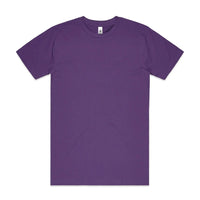 As Colour Men's block T shirt 5050 (No print no sale) Casual Wear As Colour   