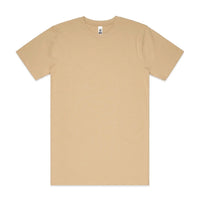 As Colour Men's block T shirt 5050 (No print no sale) Casual Wear As Colour   