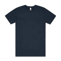As Colour Men's block T shirt 5050 (No print no sale) Casual Wear As Colour NAVY SML 