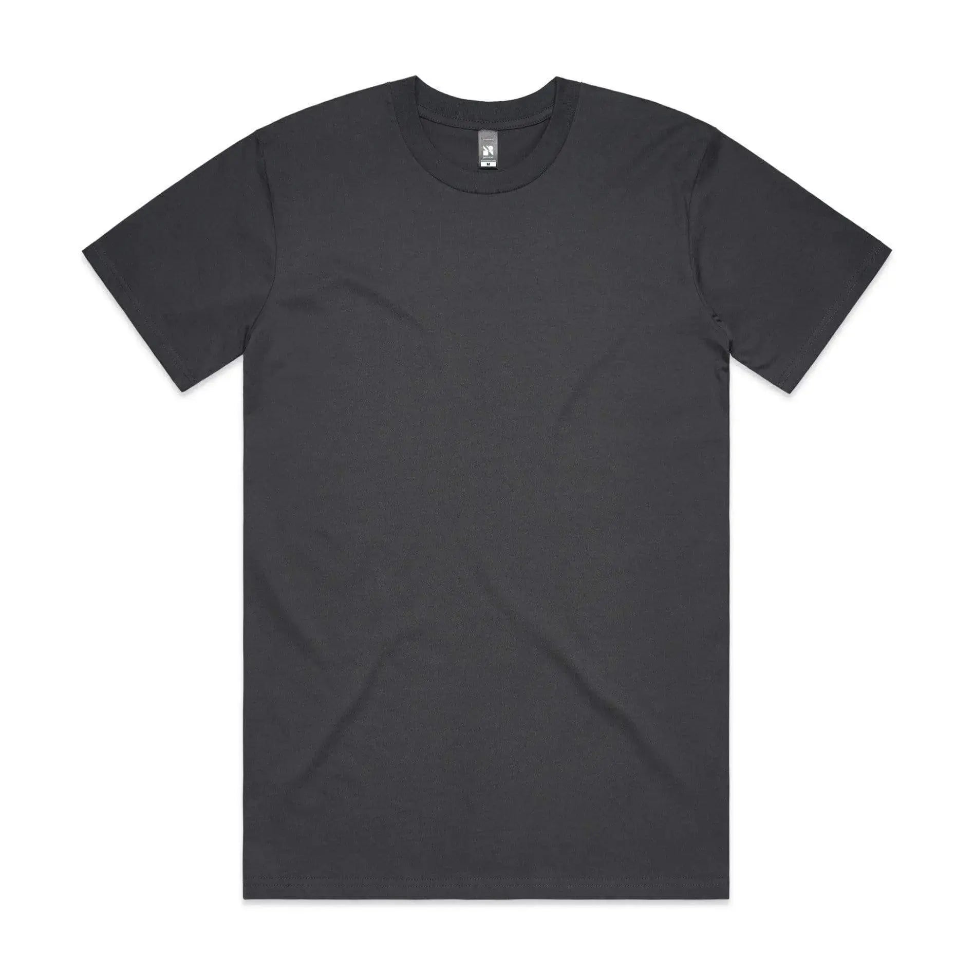 As Colour Men's classic tee 5026 Casual Wear As Colour CHARCOAL SML 