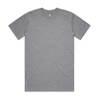 As Colour Men's classic tee 5026 Casual Wear As Colour GREY MARLE SML 