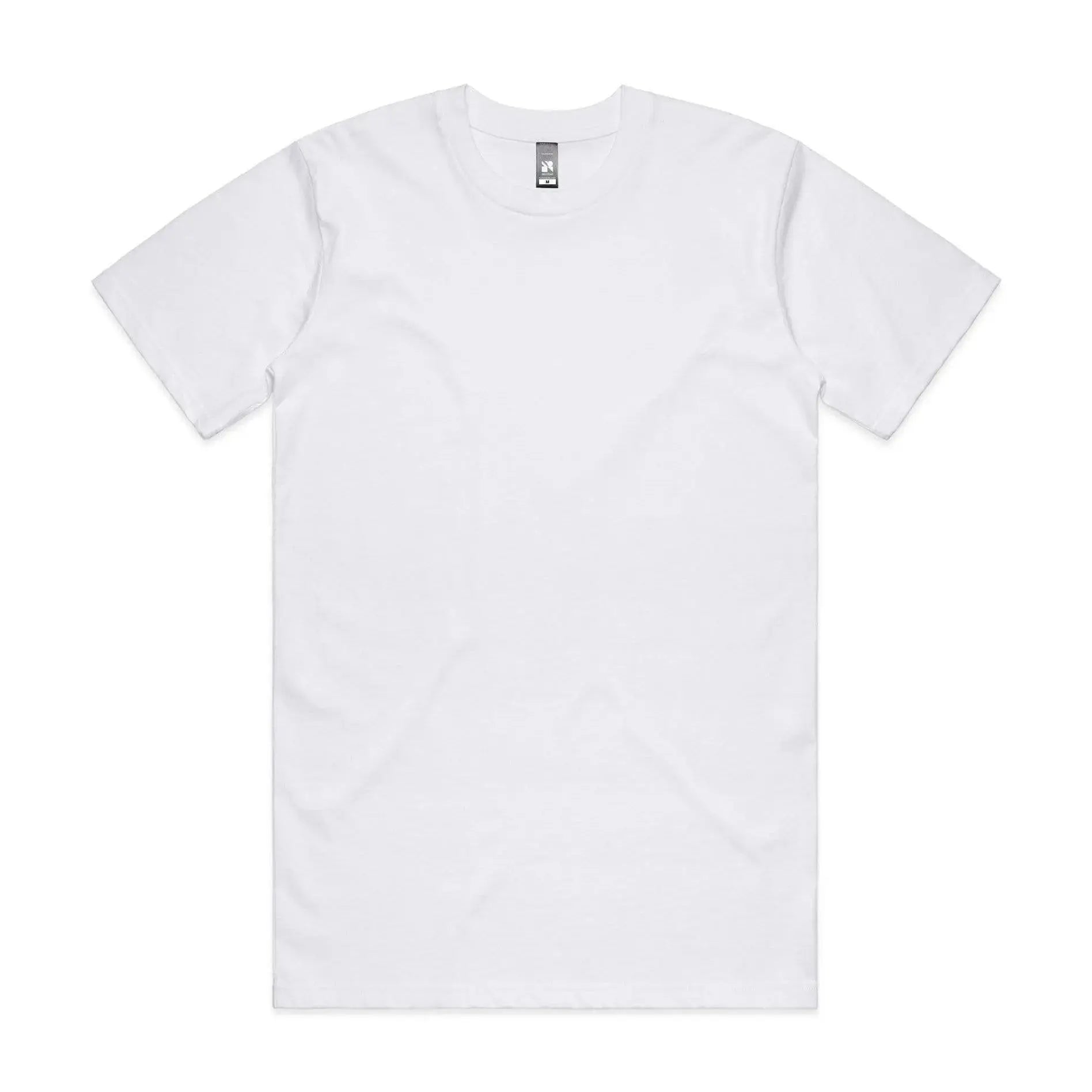 As Colour Men's classic tee 5026 Casual Wear As Colour WHITE MARLE SML 