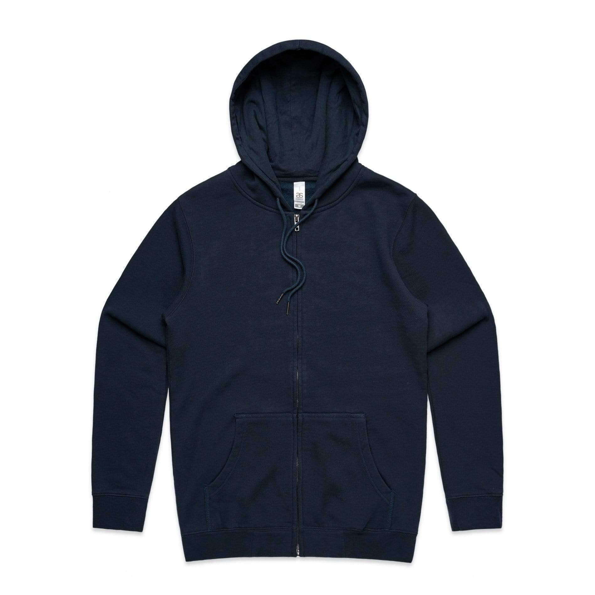 As Colour Men's index zip hoodie 5204 Casual Wear As Colour NAVY XXS 