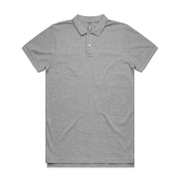 As Colour Men's pique polo 5411 Casual Wear As Colour GREY MARLE SML 