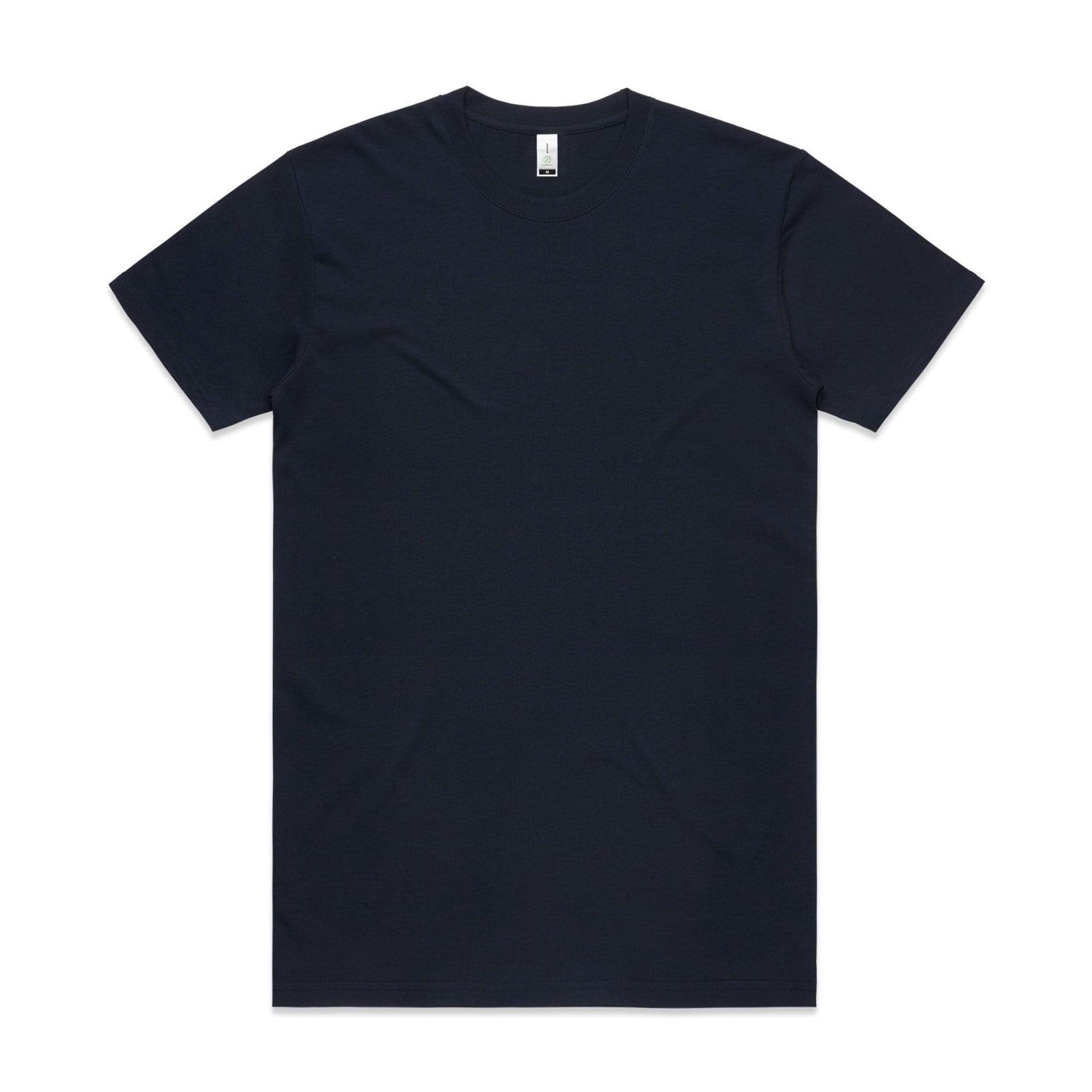 As Colour Men's staple organic tee 5001G Casual Wear As Colour NAVY XSM 