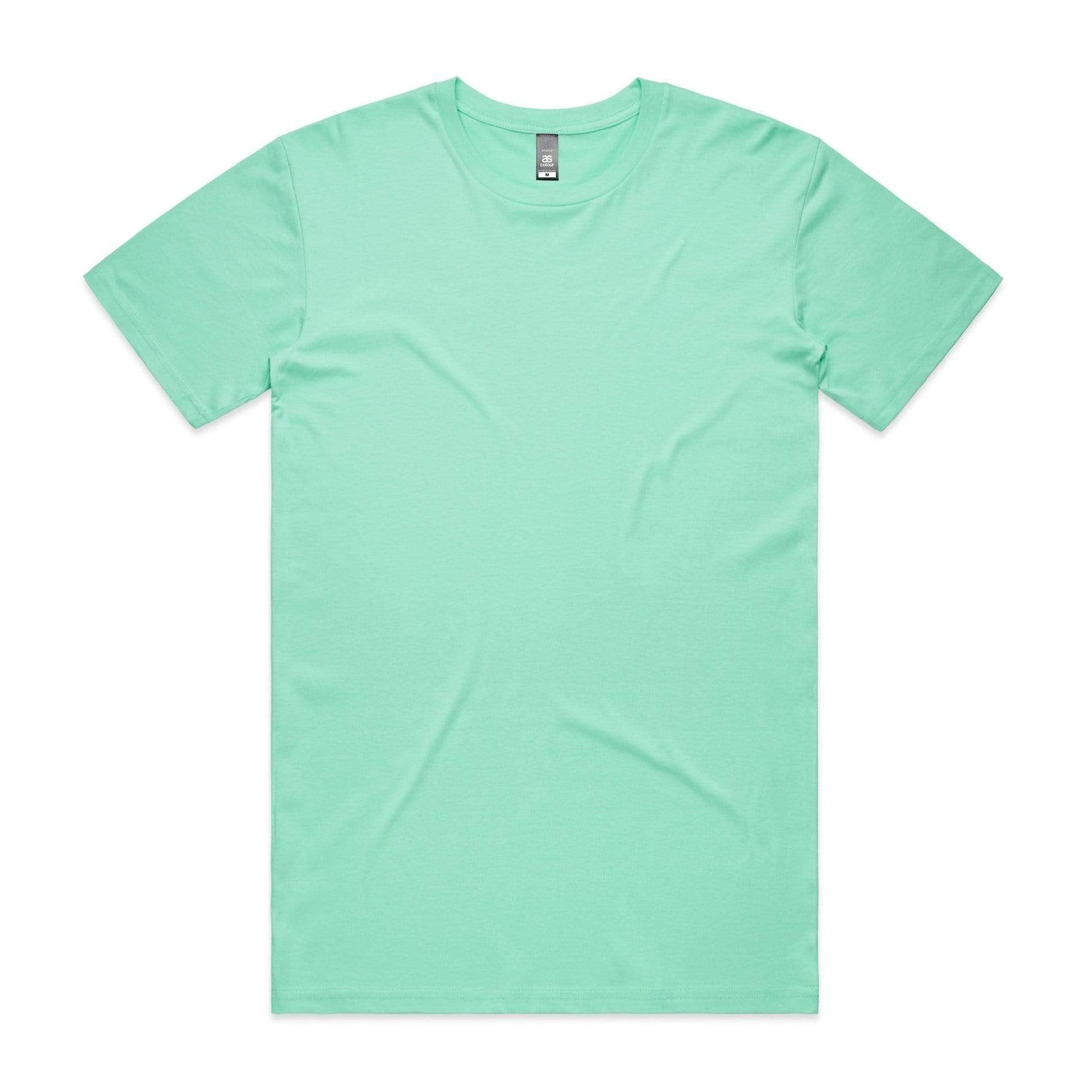 As Colour Men's staple tee 5001 Casual Wear As Colour AQUA SML 