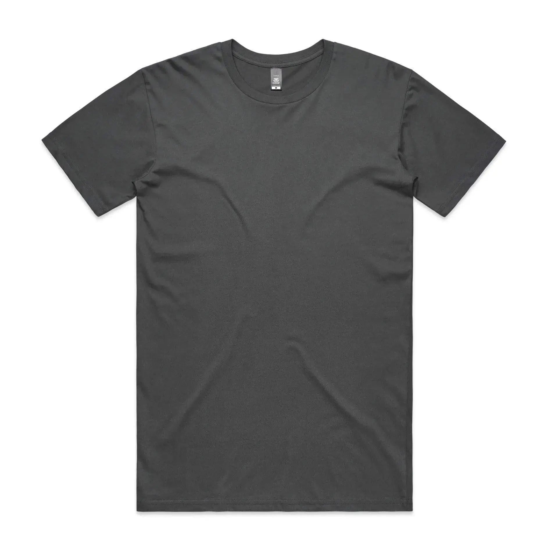 As Colour Men's staple tee 5001 Casual Wear As Colour CHARCOAL SML 