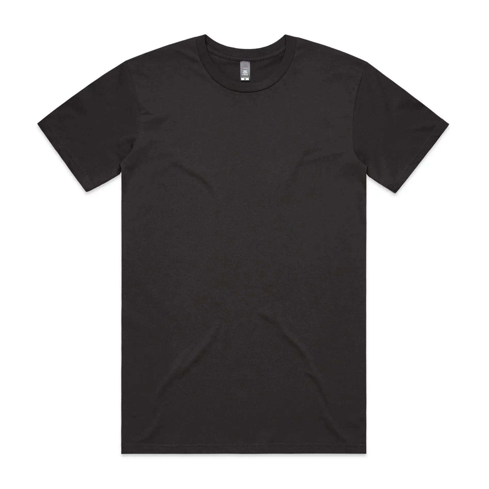 As Colour Men's staple tee 5001 Casual Wear As Colour COAL SML 