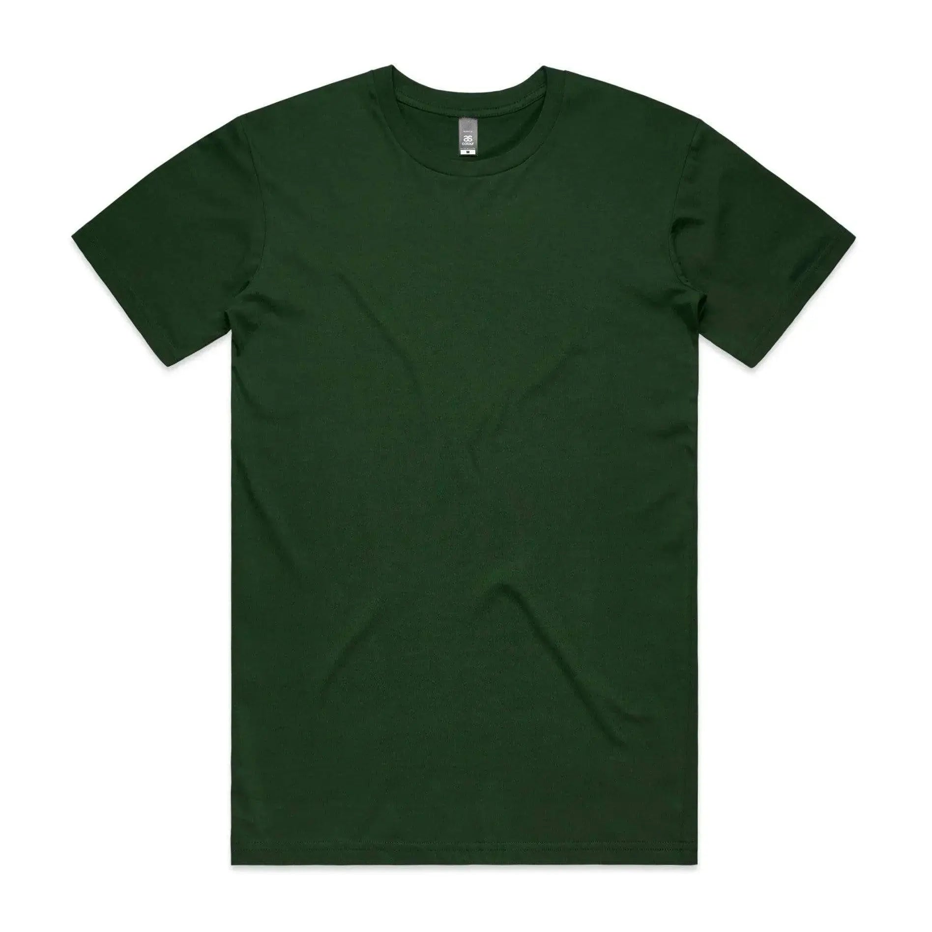 As Colour Men's staple tee 5001 Casual Wear As Colour FOREST GREEN SML 