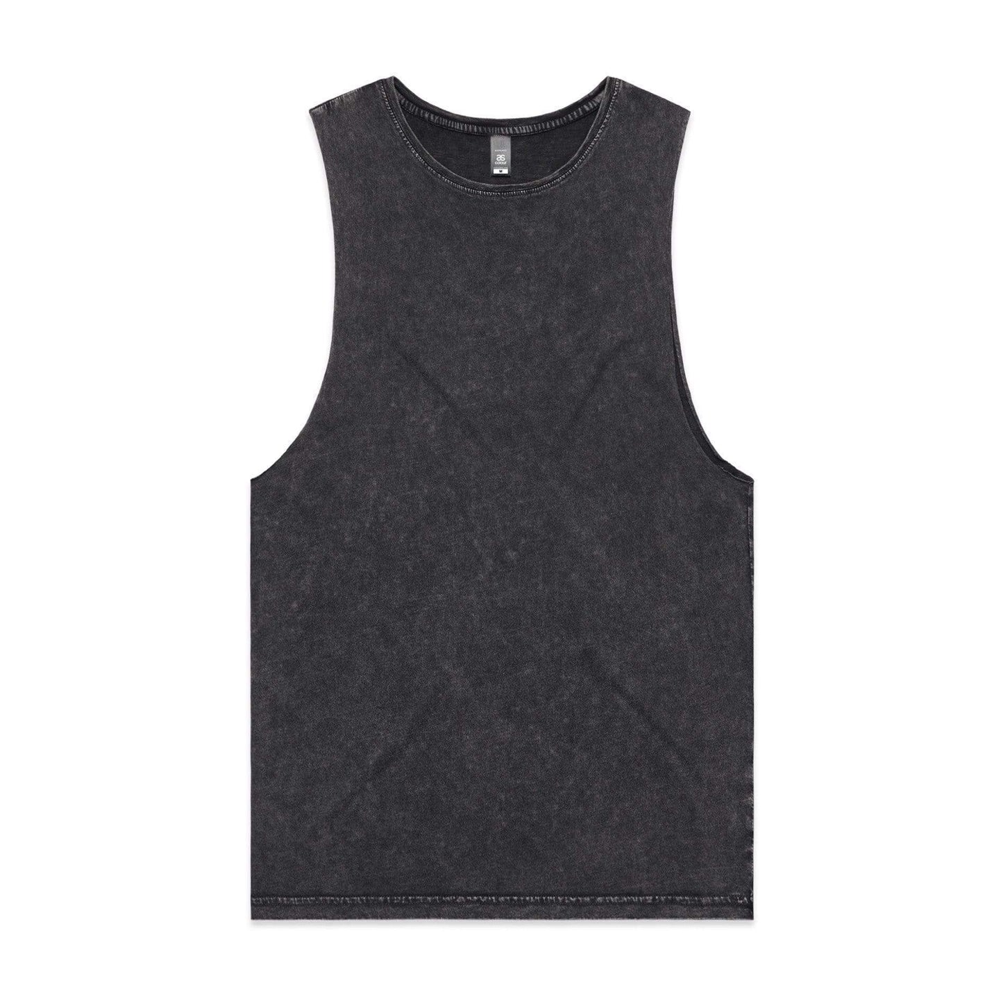 As Colour Men's stone wash barnard tank 5039 Casual Wear As Colour BLACK STONE XSM 