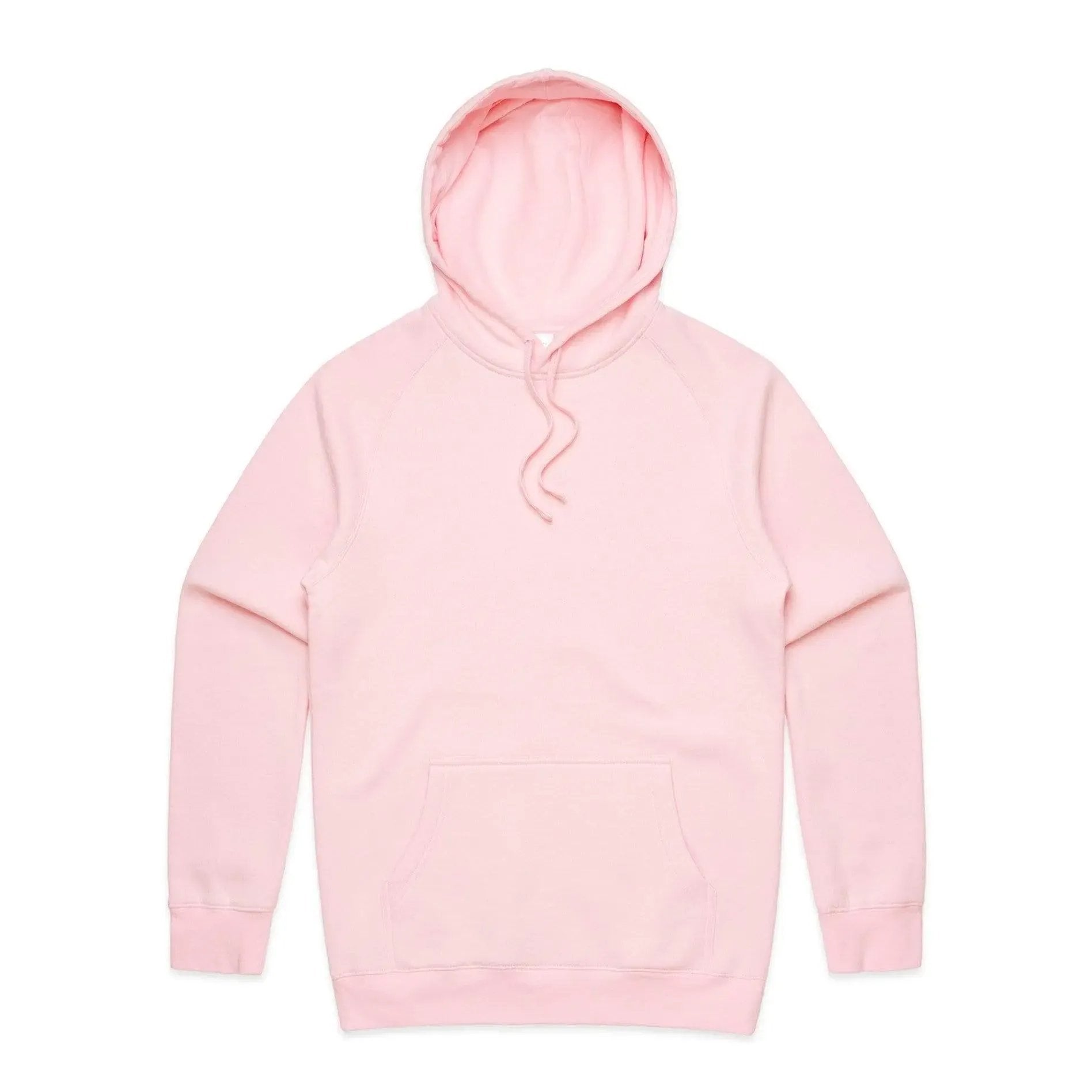 As Colour Men's supply hoodie 5101 (No Print No Sale) Casual Wear As Colour PINK XSM 