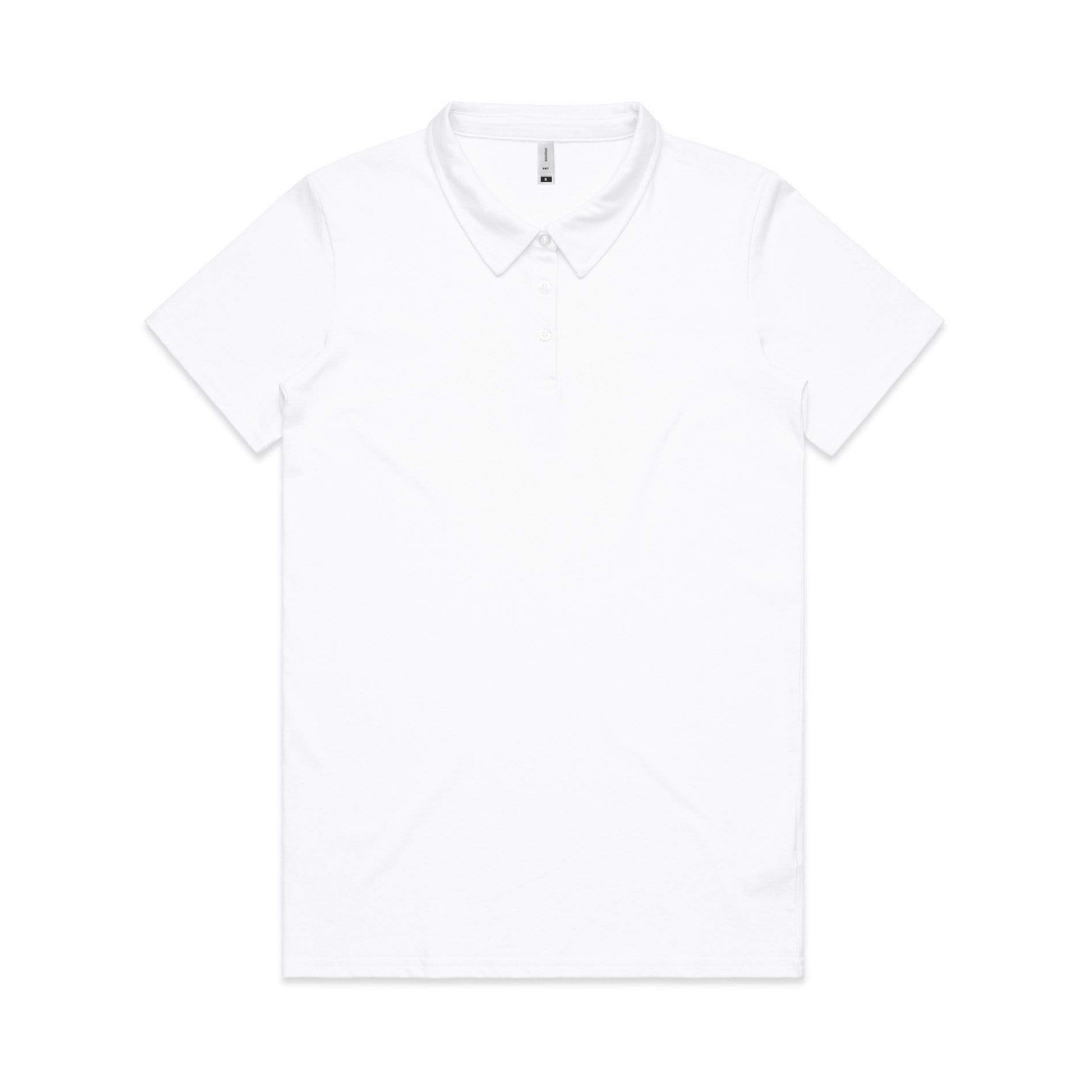 As Colour Women's amy polo 4402 Casual Wear As Colour WHITE XSM 