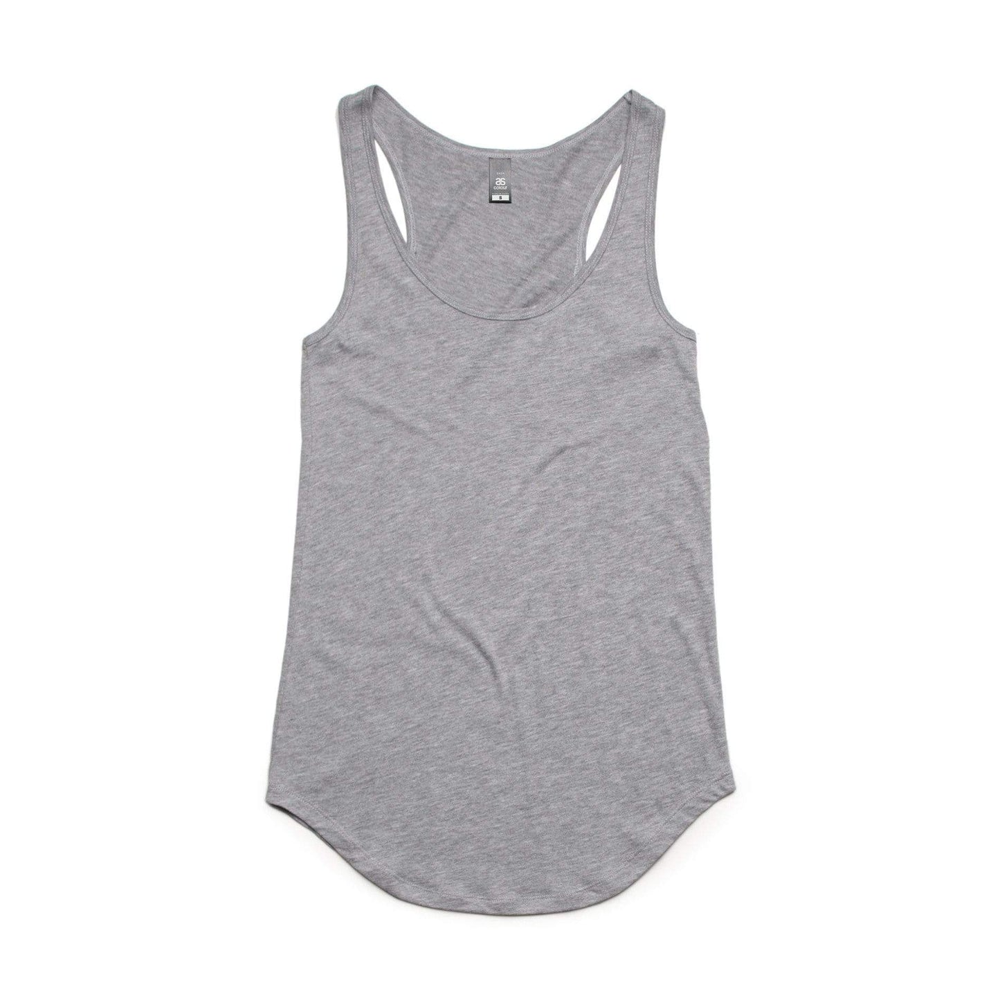 As Colour Women's dash singlet 4007 Casual Wear As Colour GREY MARLE XSM 