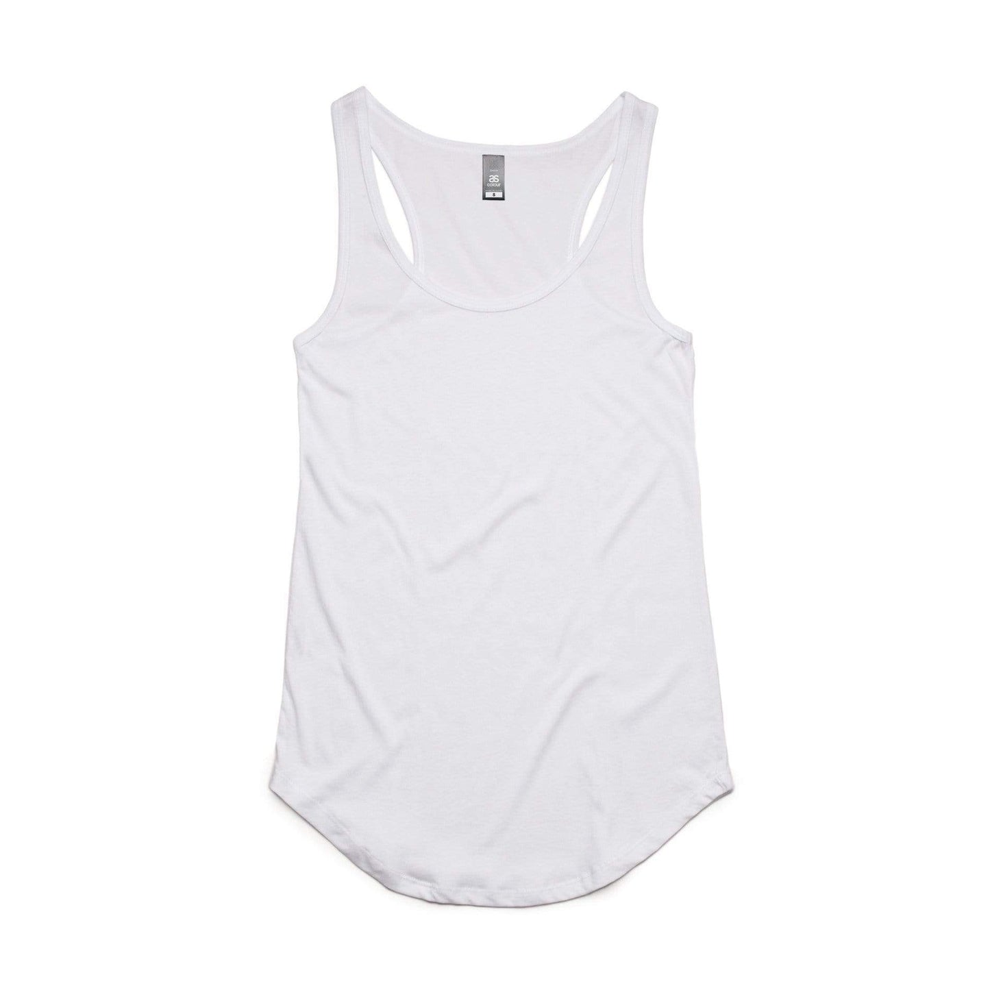 As Colour Women's dash singlet 4007 Casual Wear As Colour WHITE XSM 