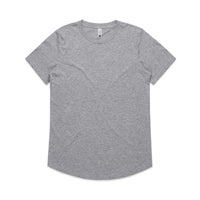 As Colour Women's drop tee 4052 Casual Wear As Colour GREY MARLE XSM 