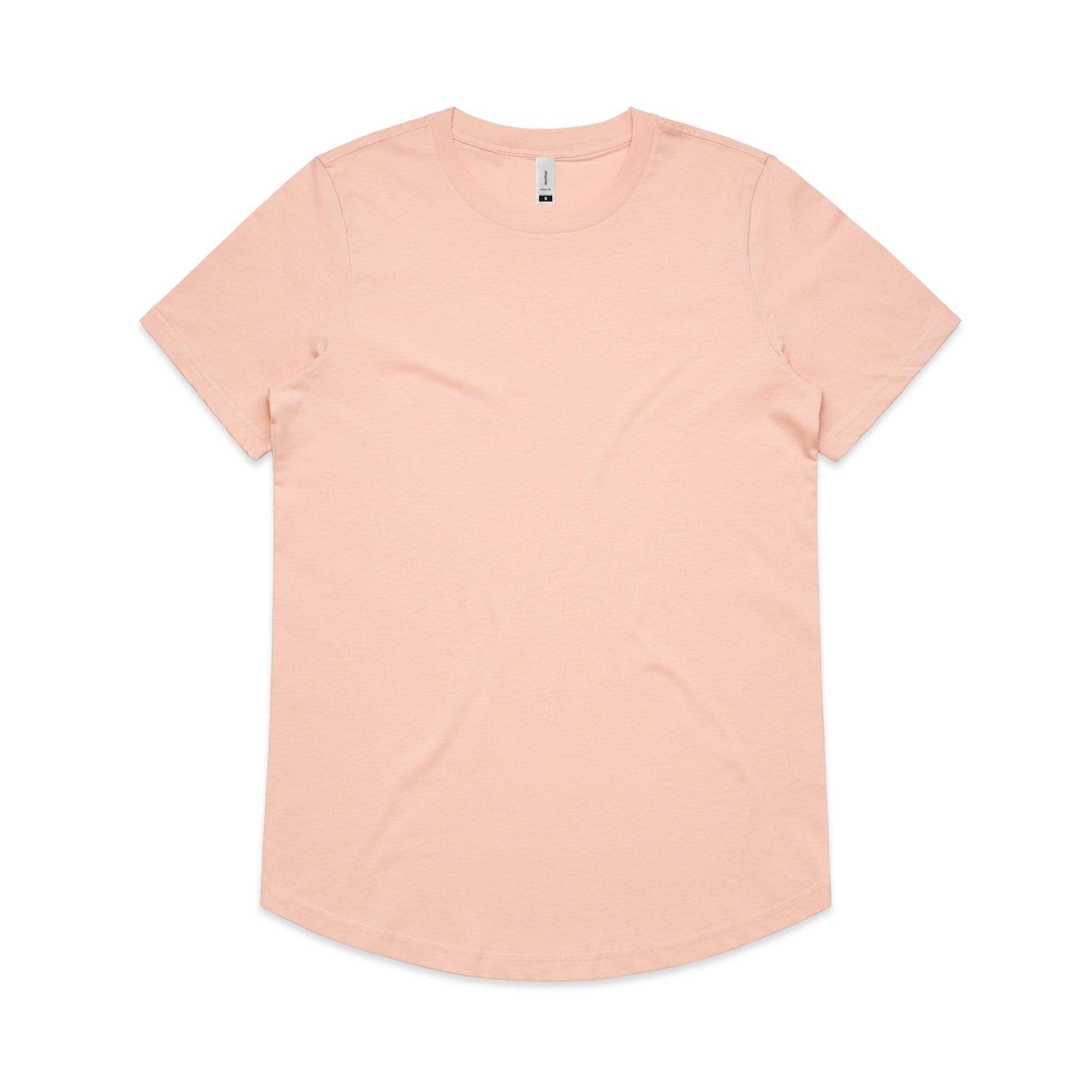 As Colour Women's drop tee 4052 Casual Wear As Colour PALE PINK XSM 