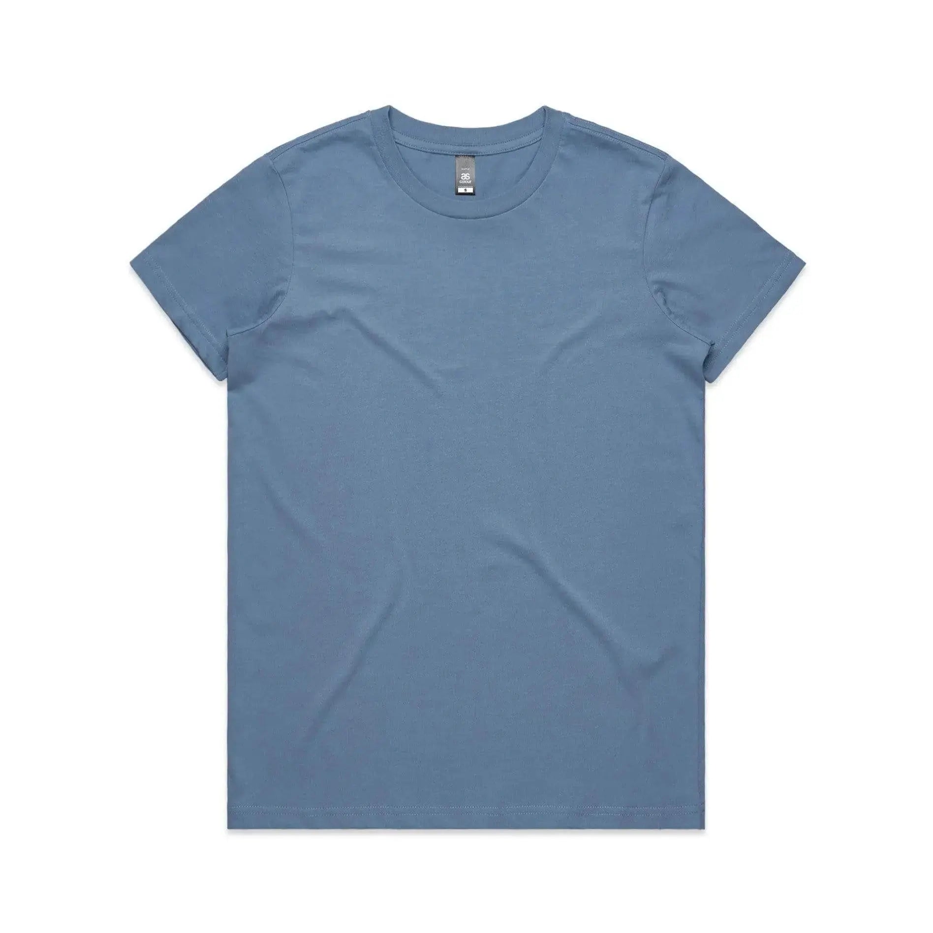 As Colour Women's maple tee 4001 Casual Wear As Colour CAROLINA BLUE XSM 