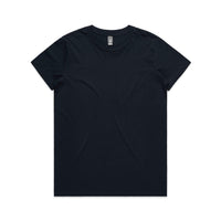 As Colour Women's maple tee 4001 Casual Wear As Colour NAVY XSM 