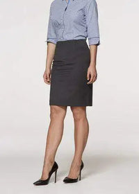 Aussie Pacific Corporate Wear AUSSIE PACIFIC LADIES KNEE LENGTH SKIRT 2802