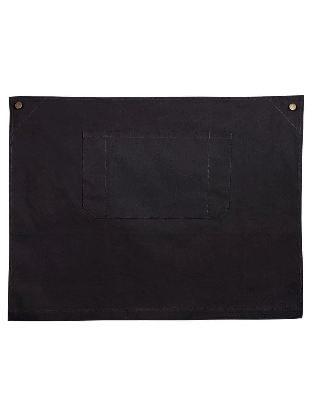 Australian Industrial Wear Hospitality & Chefwear 72cm x 54cm. / Charcoal FITZROY half waist apron m3100