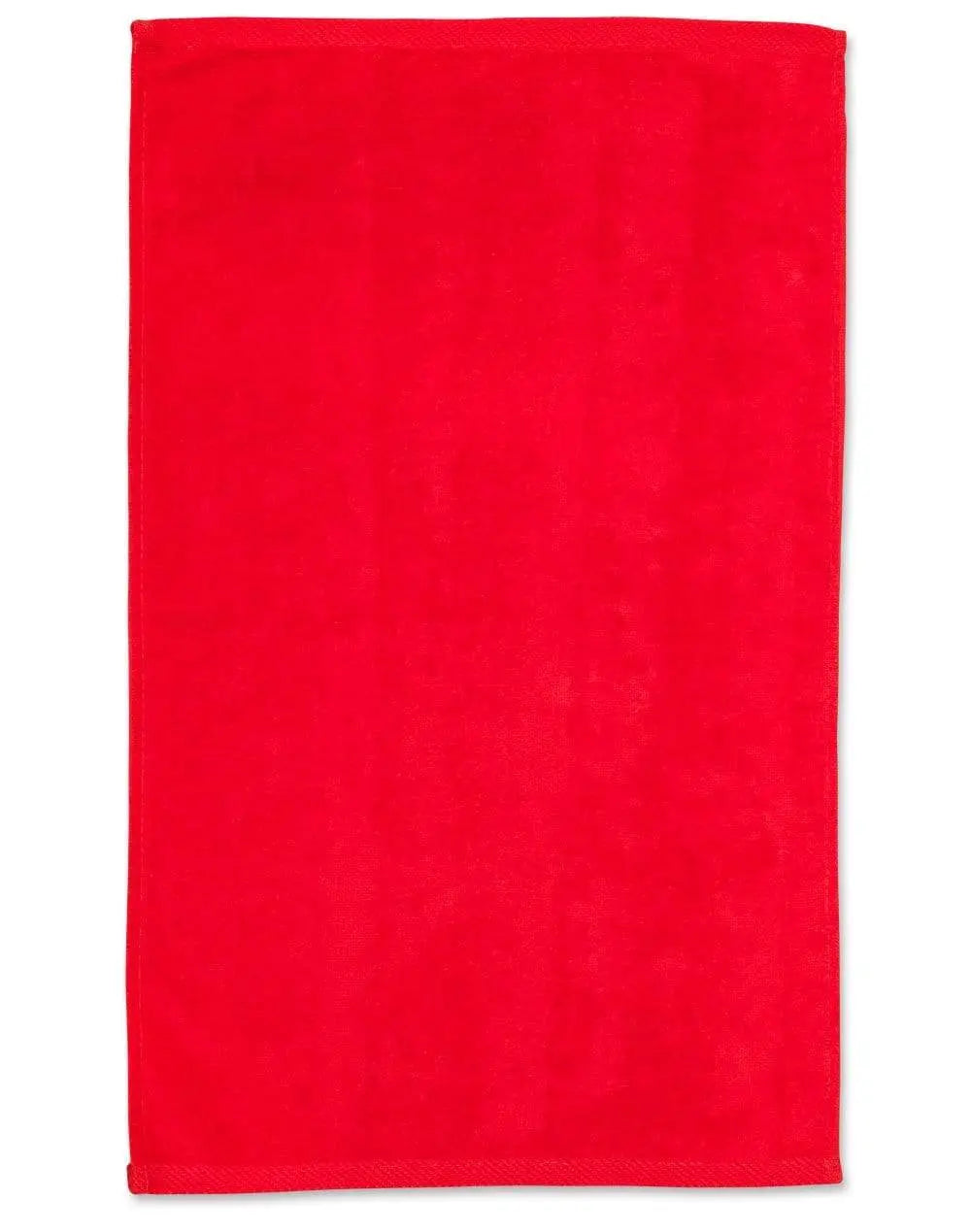 Australian Industrial Wear Work Wear Red / 38cm x 65cm GOLF TOWEL TW01