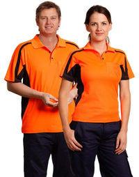 Hi-vis Fashion Polo Unisex SW25 Work Wear Australian Industrial Wear   