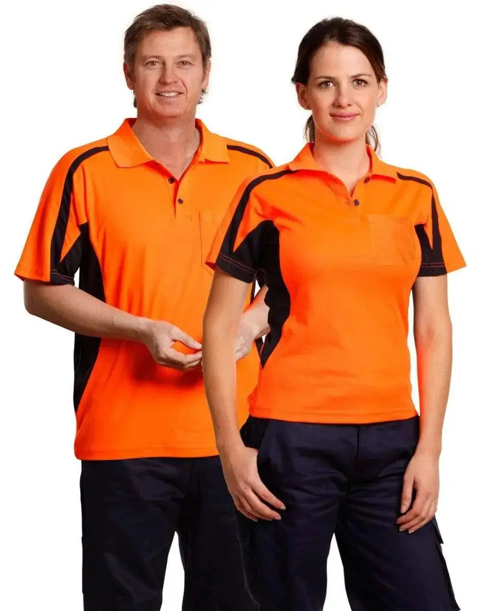 Hi-vis Fashion Polo Unisex SW25 Metro Workwear.