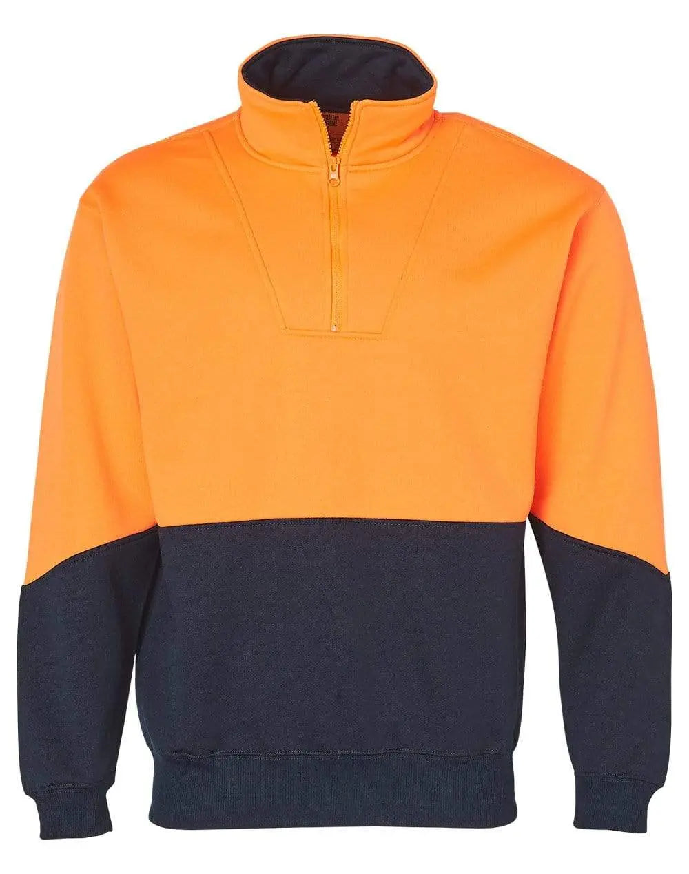Hi-vis Long Sleeve Fleece Sweat SW13A Metro Workwear.