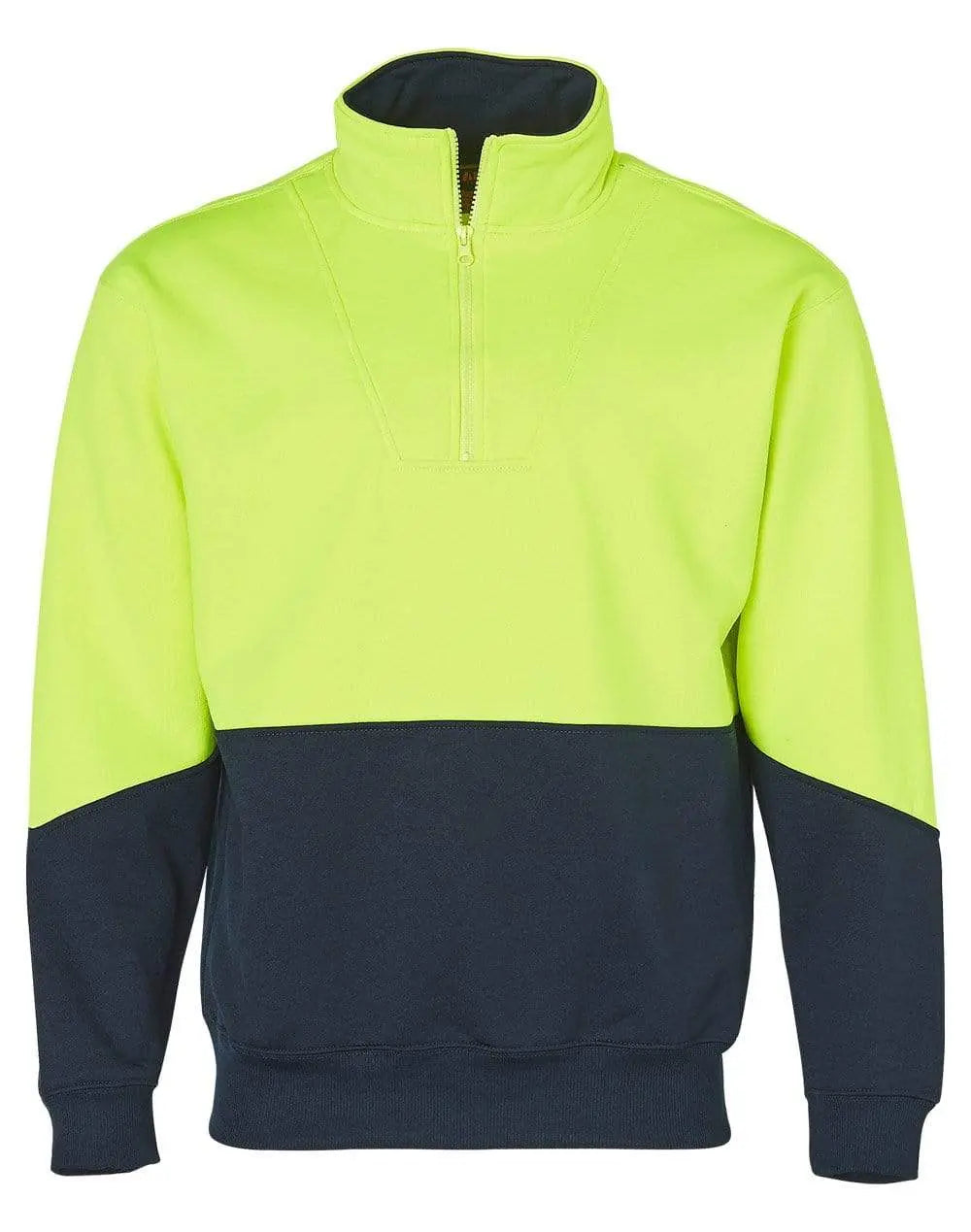 Hi-vis Long Sleeve Fleece Sweat SW13A Metro Workwear.