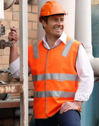 Hi-vis Safety Vest SW03 Work Wear Australian Industrial Wear   