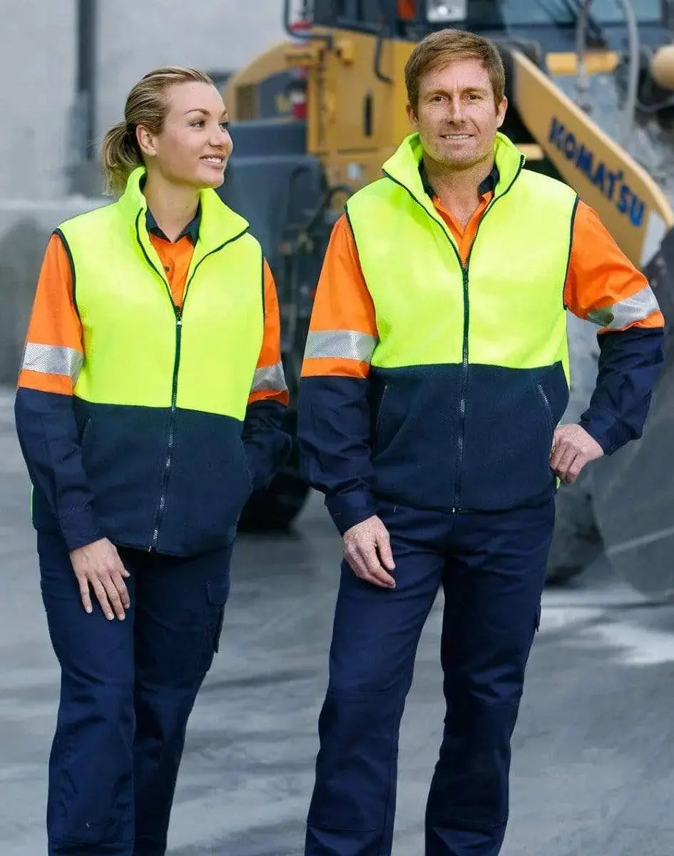 Hi-vis Two Tone Vest SW08 Metro Workwear.
