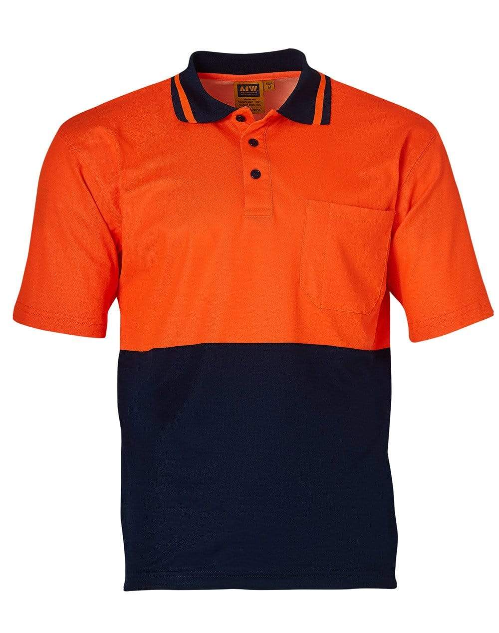 Safety Polo SW12 Metro Workwear.