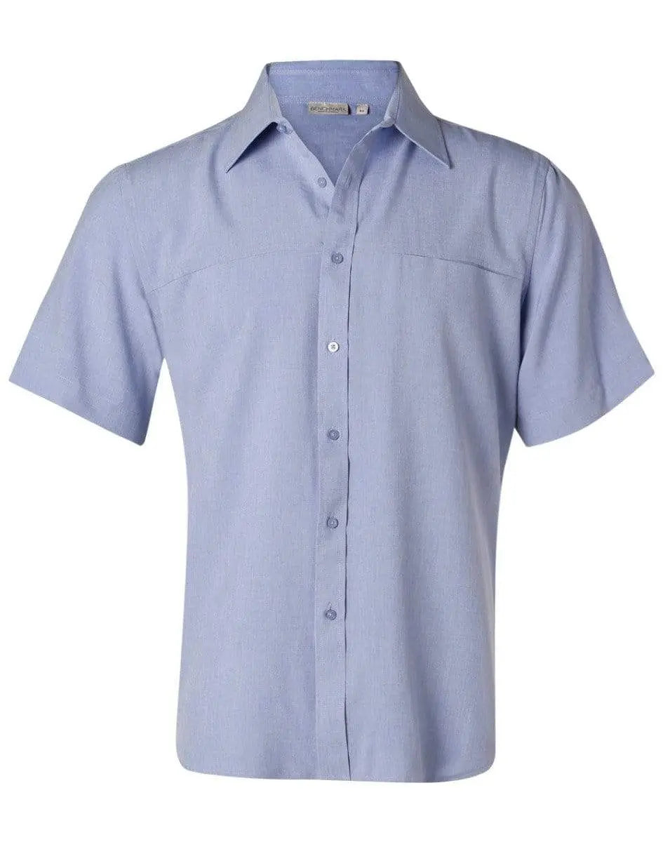 BENCHMARK Men's CoolDry Short Sleeve Shirt M7600S Metro Workwear.