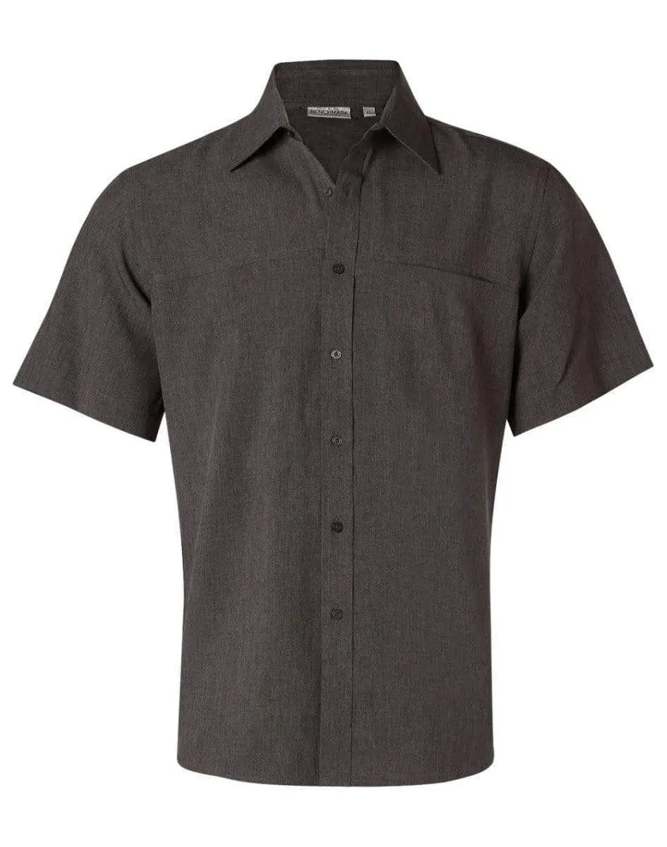 BENCHMARK Men's CoolDry Short Sleeve Shirt M7600S Metro Workwear.