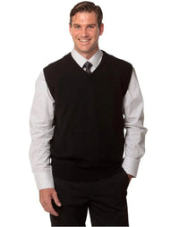 BENCHMARK Men's V-Neck Vest M9501 Metro Workwear.